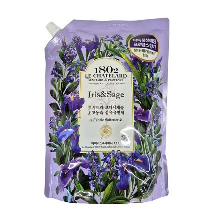 일반섬유유연제 1.5L 르샤트라 보타닉 섬유유연제 아이리스앤세이지 리필