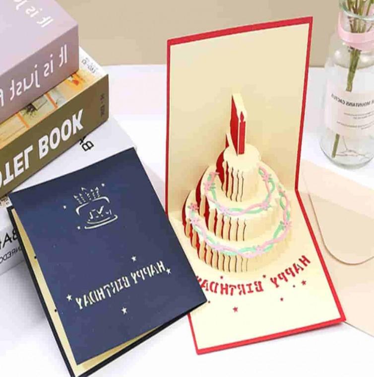 생일 축하 입체카드 생일파티소품 유아생일축하카드 생일카드제작
