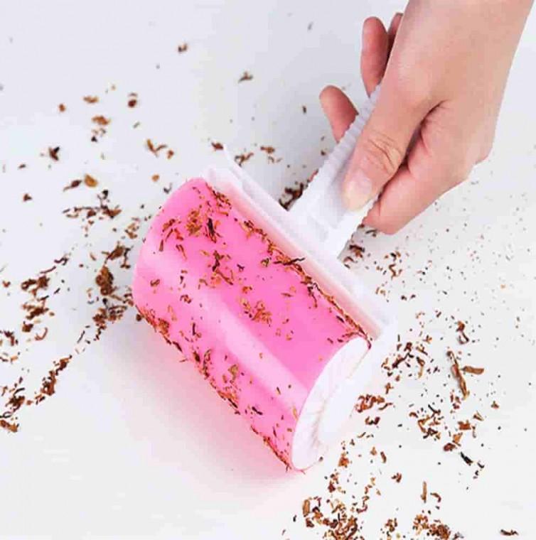 씻어 쓰는 롤클리너 고양이털세탁 애견털청소기 머리카락청소