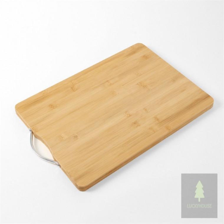 손잡이 대나무 도마 40x29cm 손잡이도마 우드도마 가정용나무도마
