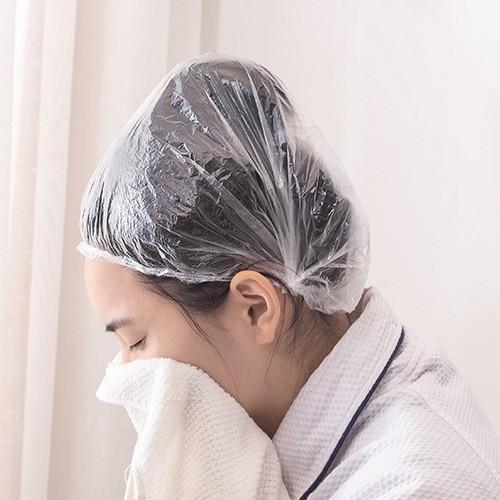 [DY] 다용도 비닐 위생 헤어캡 방수 헤어커버 100P
