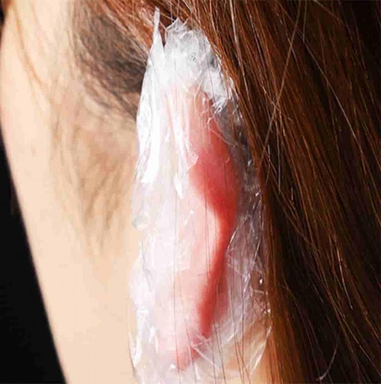 일회용 미용실 귀덮개 염색귀덮개 일회용귀커버 미용실귀싸개 염색용귀마개