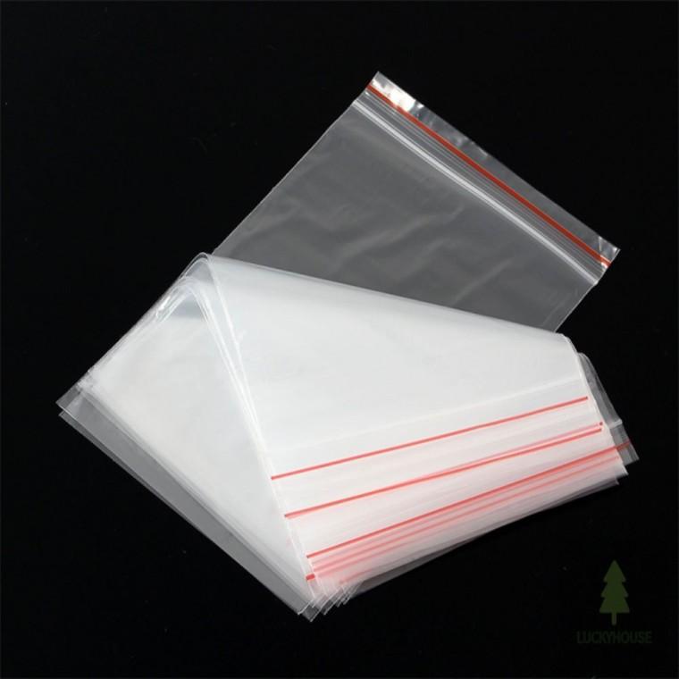 투명 지퍼백 200매 12x18cm PE지퍼백 일회용지퍼백 지퍼비닐