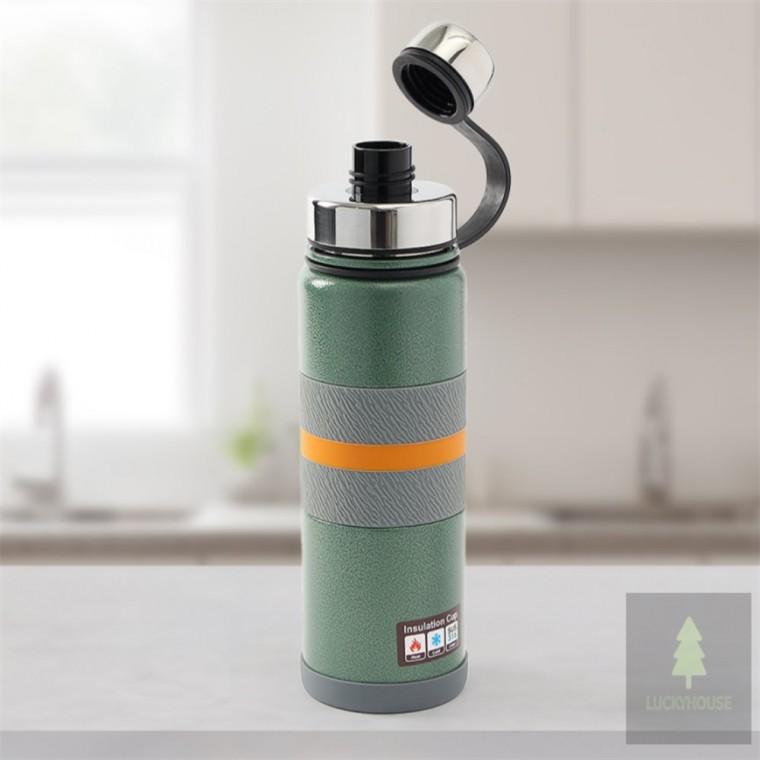 스포츠 스텐 텀블러 보온보냉병 750ml 그린 보온물병 물이새지않는텀블러 진공텀블러
