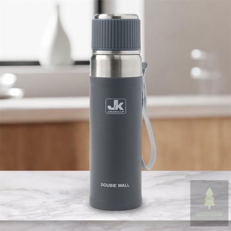 이중진공 스텐보온보냉병 500ml 그레이 진공스텐텀블러 대형보온보냉병 보온병