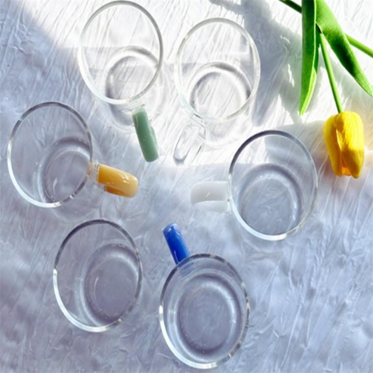 내열유리컵 270ml 1P 튼튼한유리컵 에이드잔 홈카페유리컵 센스있는집들이선물 칵테일잔