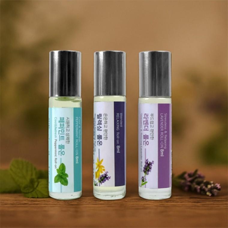 아로마 롤온 8ml 라벤더오일 스트레스완화 오일롤러