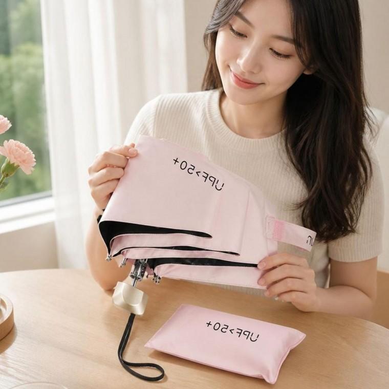 자외선차단 5단 우산 양산 햇빛가리개 접이식 우양산