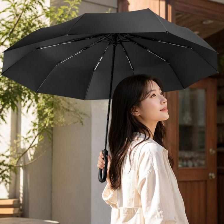 초대형 3단 자동 우산 자외선차단 양산 특대형 접이식