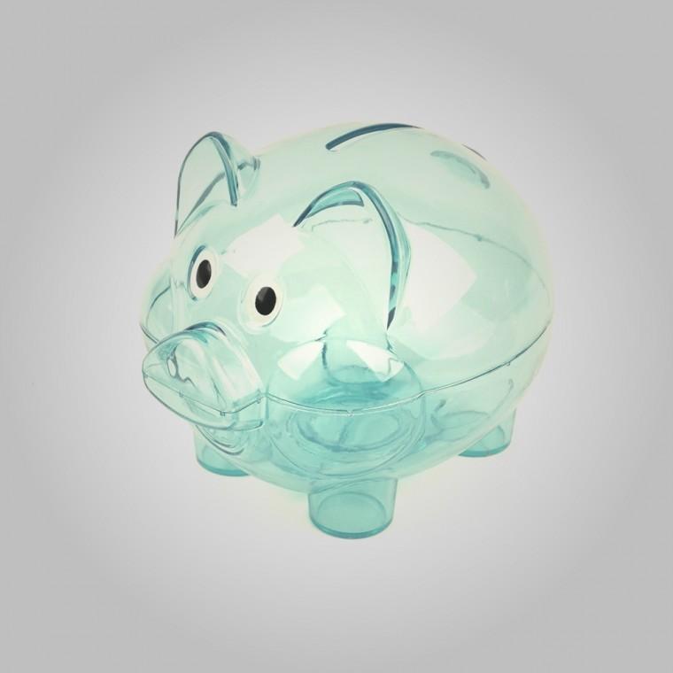 가정용 투명 돼지저금통 디자인저금통 인테리어저금통