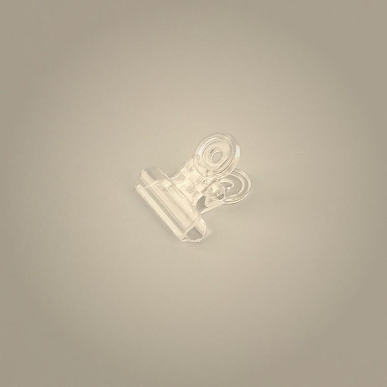 가정용 투명 클립 집게 1P 문서집게 투명집게
