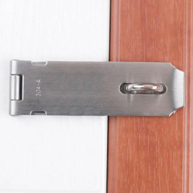 스텐 자물쇠걸이 5인치 경첩 걸쇠 고리 걸고리 창고 키걸 스텐걸 잠금 걸개