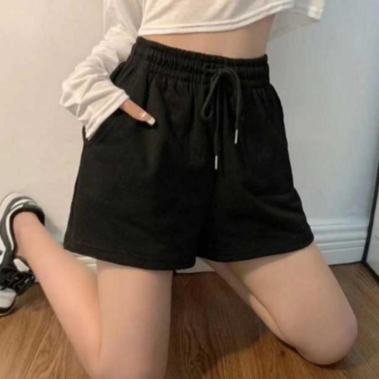 휴가 준비 여행 편한 룩 숏 팬츠 반바지 여자 여름 바캉스 밴딩 이지웨어