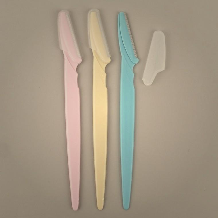 가정용 일자형 눈썹칼 3P 눈썹손질칼 눈썹다듬이