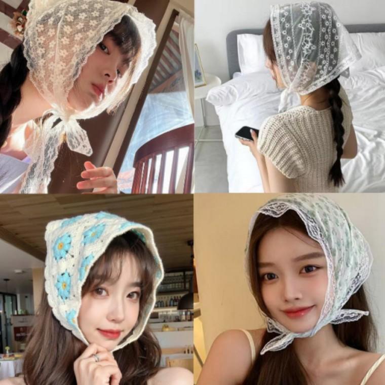 헤어스카프 반다나 헤어밴드 컬렉션