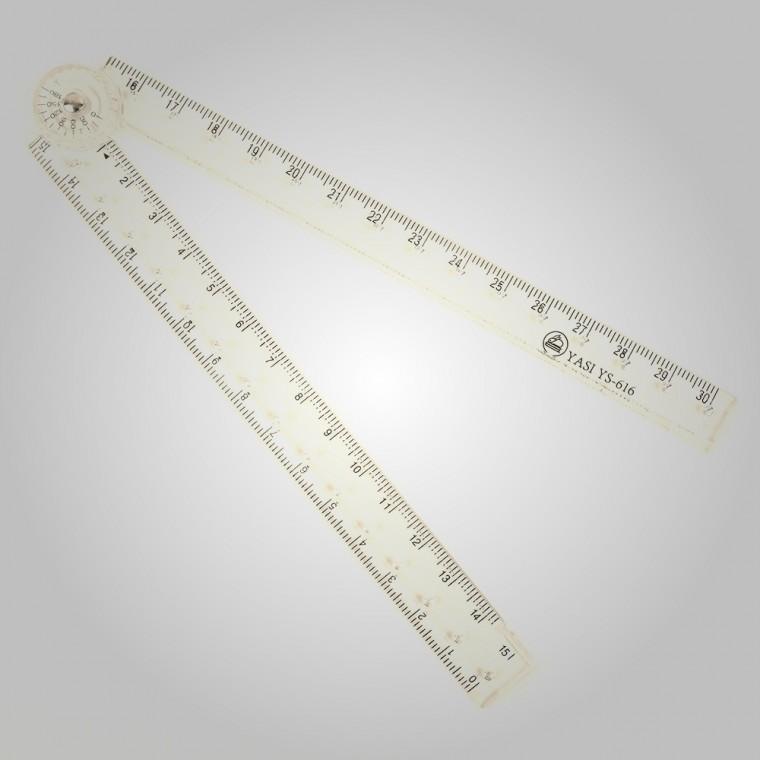 가정용 각도조절 접이식 30cm 접이식자 각도조절자