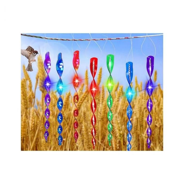 루미나D 조류퇴치 반사 회전막대 10p 과수원 새몰이 30cm
