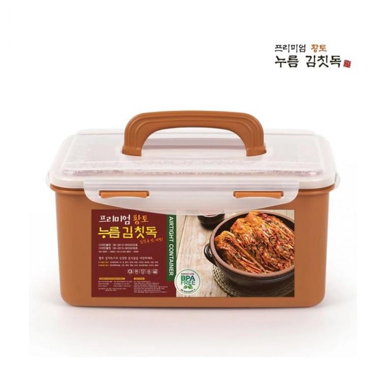 루미나D 프리미엄 황토 김치통