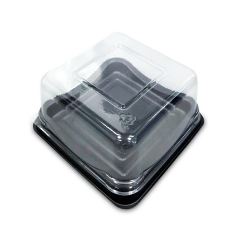 정사각 디저트 포장용기 일회용샌드위치용기 김밥포장용기 일회용도시락용기