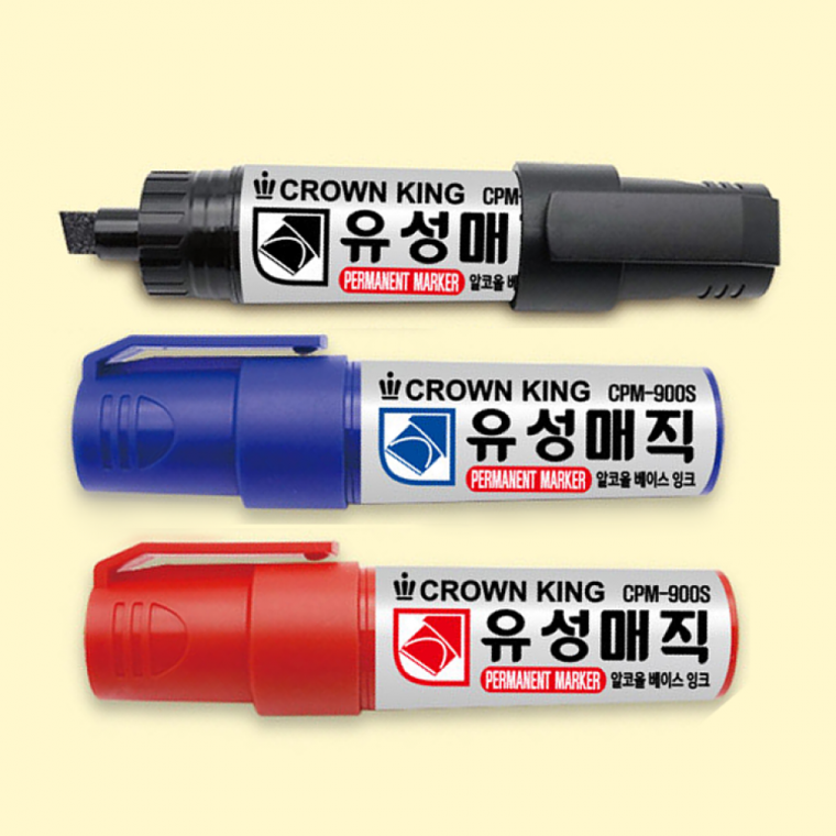 크라운 킹 유성매직 (12개입)
