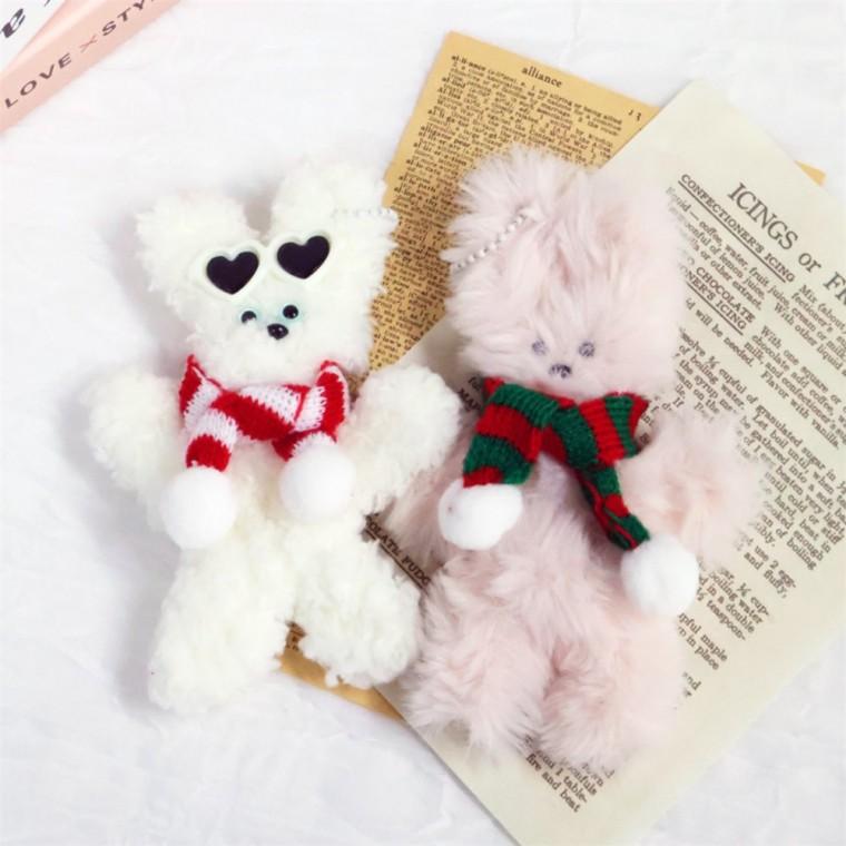 모루인형 목도리 미니인형목도리 모루인형부자재 모루인형재료