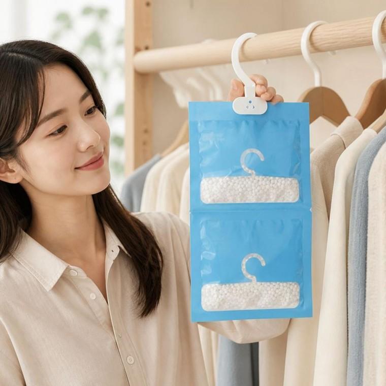 옷장 서랍 신발용 제습제 걸이형 국내산 습기제거제 방습