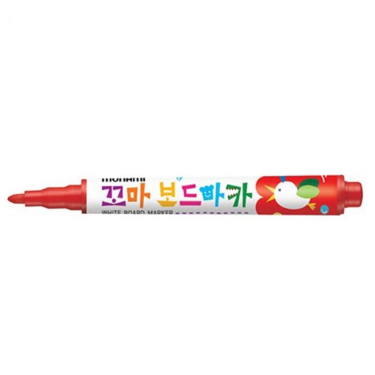 화이트보드펜 빨강 적색 유성보드마카 유아화이트보드마카 모나미어린이보드마카