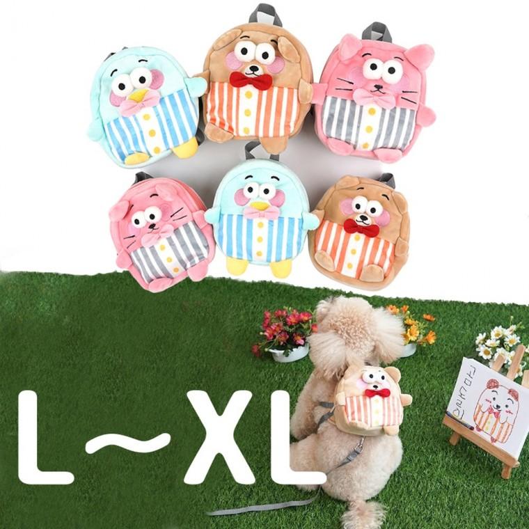 패리스독 큐트 애니멀 백팩 하네스 L - XL