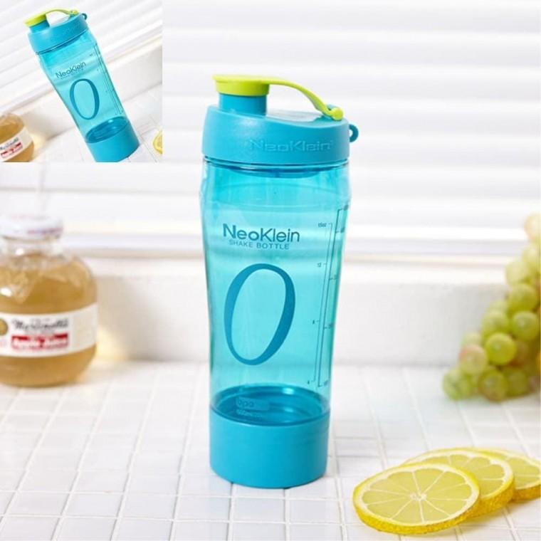 쉐이커 블루 600ml 단백질쉐이크통 헬스물통 보틀쉐이크 미숫가루쉐이크