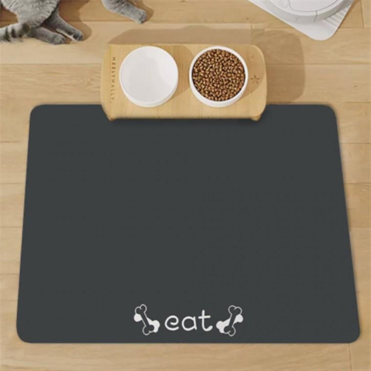 규조토 강아지식기받침대 60x40cm 고양이식판매트 애견식기매트 고양이식기매트