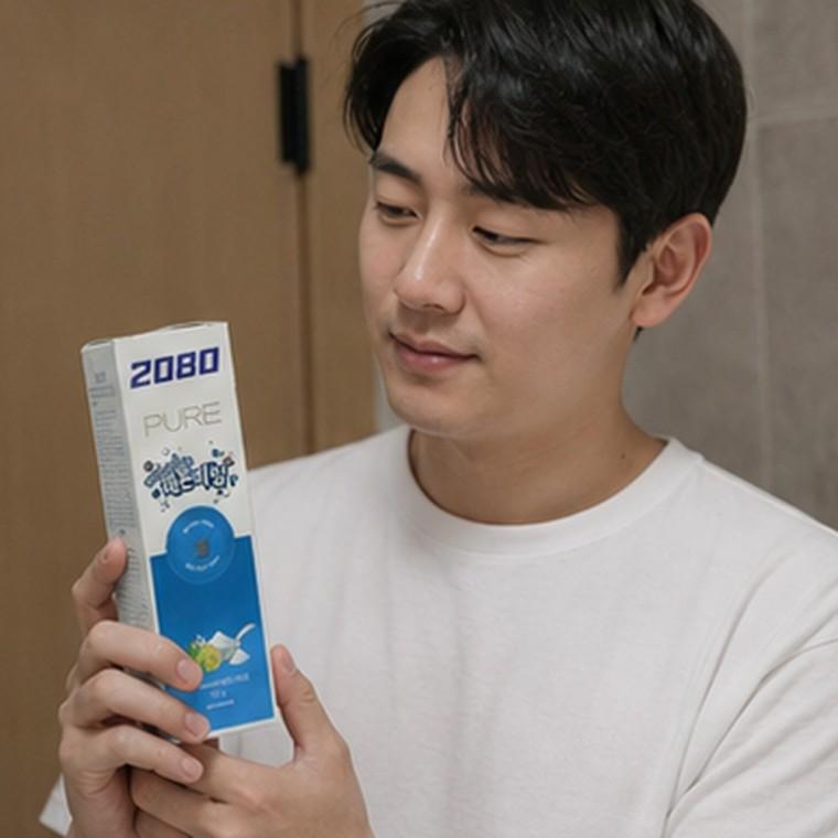 베이킹소다 레몬라임향 치약 120g 3입 구취제거 구강청결 데일리