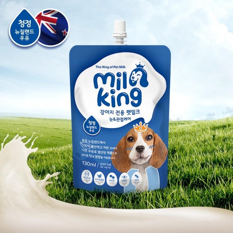 (5개묶음)밀킹 펫밀크 눈+관절케어 130ml