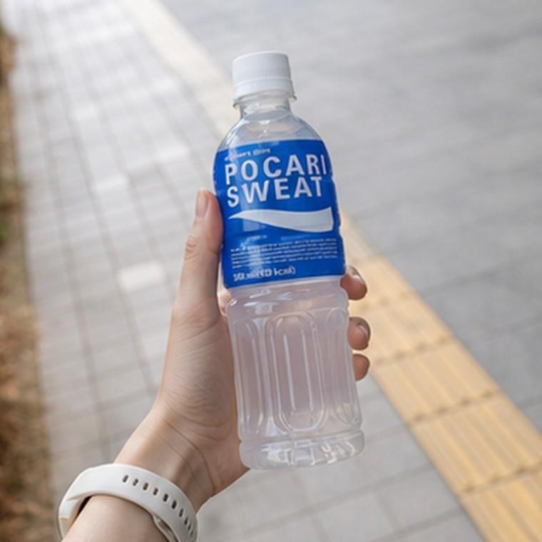 500ml 페트병 이온음료 투명페트 블루라벨 휴대용 냉장음료 외출용