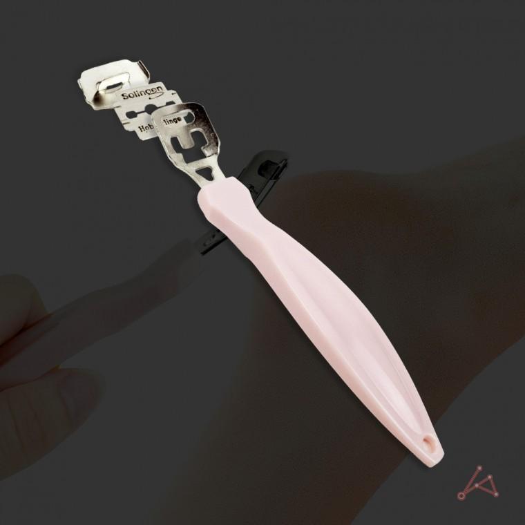 콘커터 풋케어 발각질제거 발각질면도기 풋스크럽 발뒷꿈치각질면도기