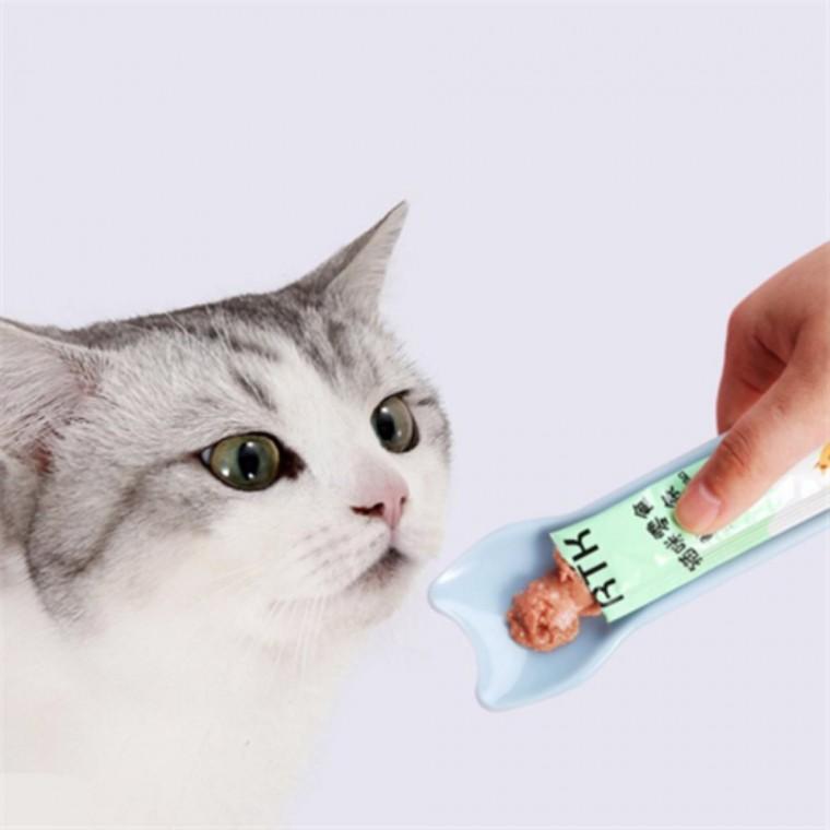 집사템 고양이 츄르 짜개 스푼 고양이숟가락 초보집사 고양이추루