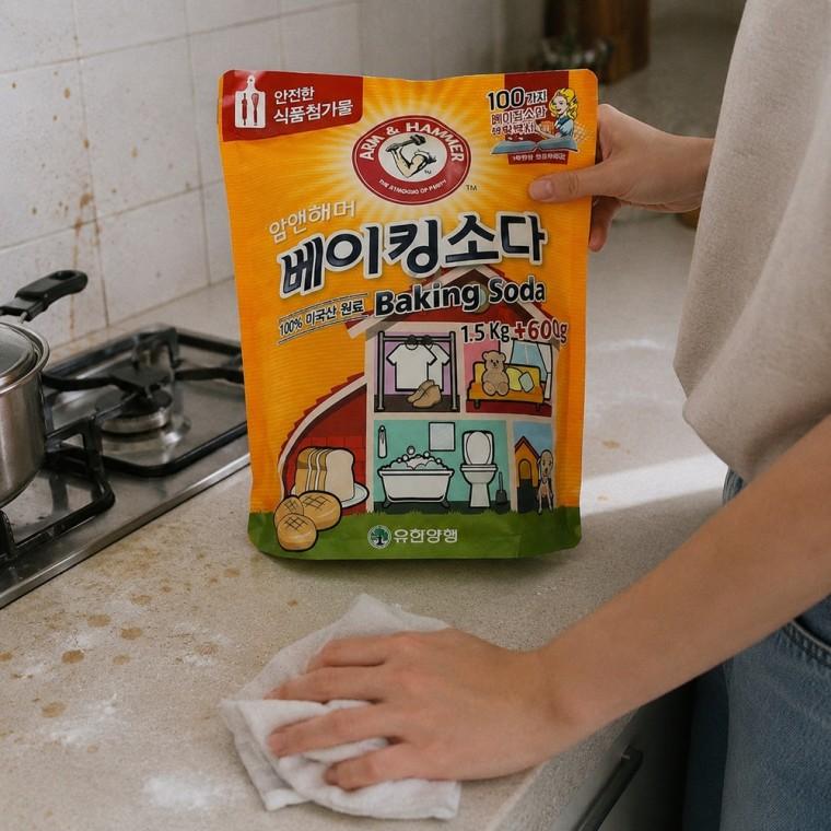 베이킹소다 다용도세정제 주방 욕실 변기 청소용 가정용 대용량