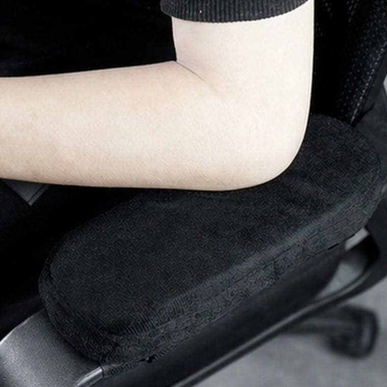 팔걸이쿠션 팔꿈치 손목 받침 소프트 벨벳 사무실 게이밍 장시간용