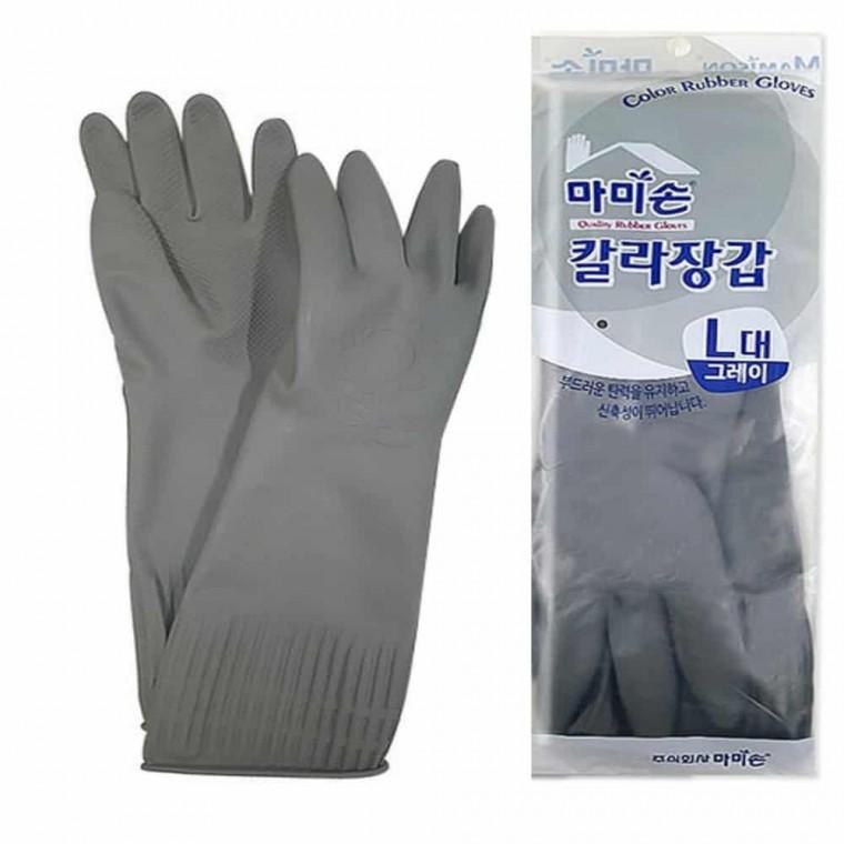 라텍스 고무장갑 대 회색 주방고무장갑 김장용고무장갑 설거지용고무장갑 주방용장갑 라텍스장갑