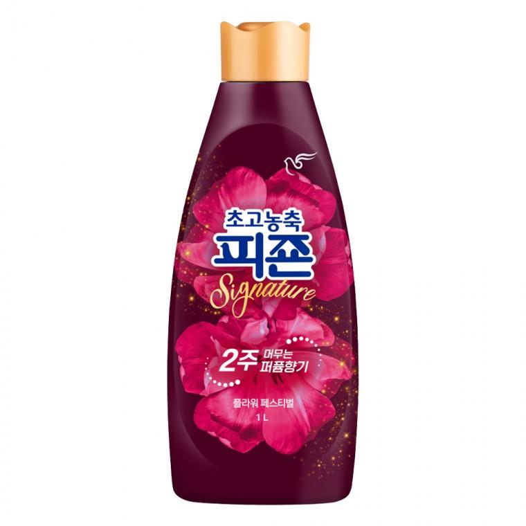 피죤 초고농축 시그니처 실내건조 섬유유연제 플라워페스티벌 1L