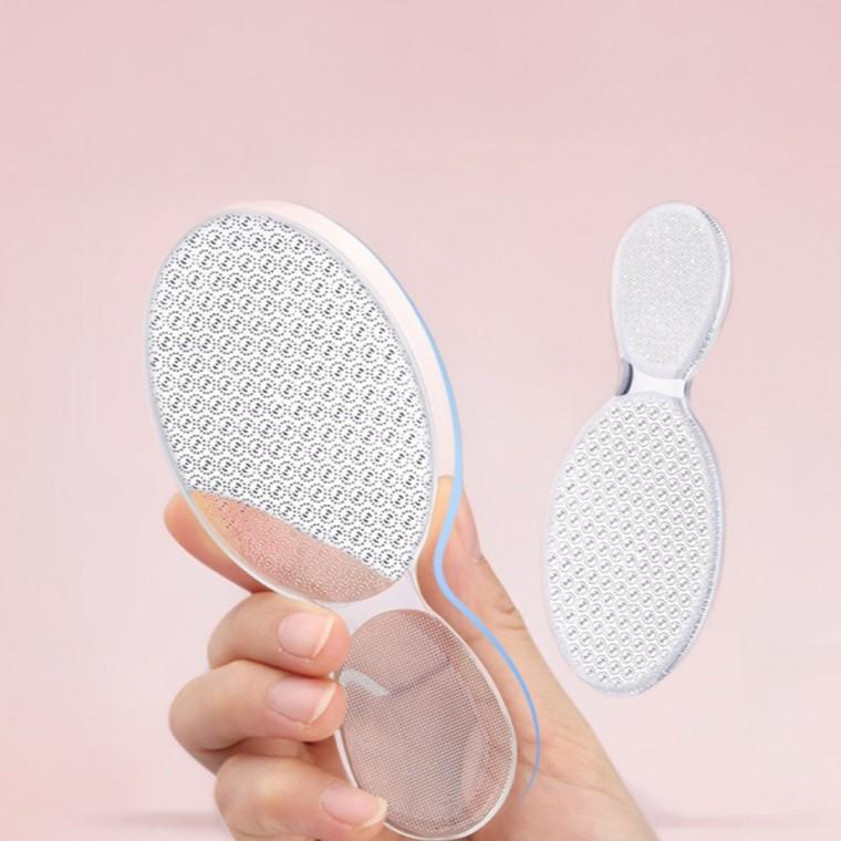 발각질제거기 풋파일 발뒤꿈치 각질제거 초경량 투명