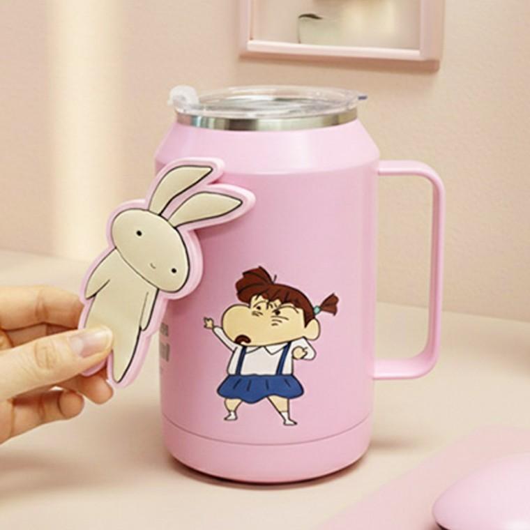 짱구 마그넷 오프너 자이언트 스텐머그 950ml-유리와토끼