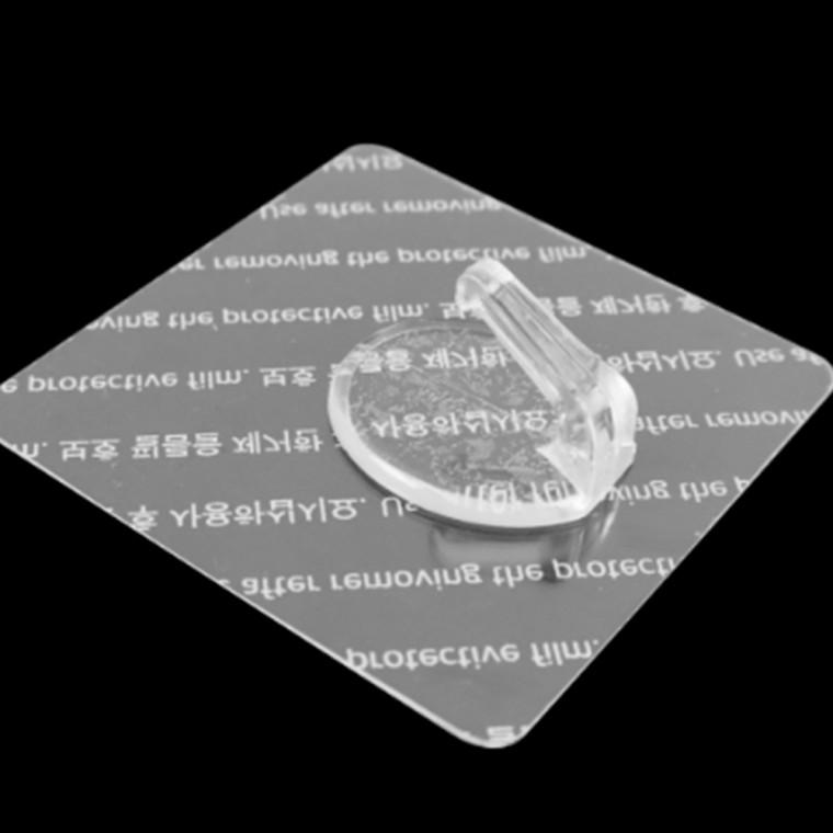 재점착 사각행거3P 깔끔한정리 사각벽걸이