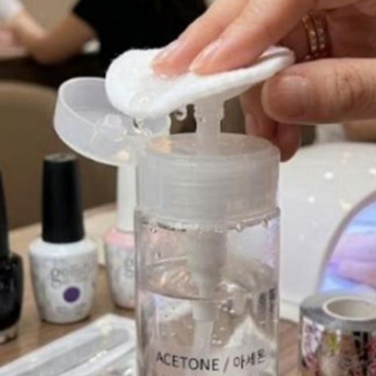 다용도 투명 젤네일 아세톤 액체 소분 디스펜서 150ml