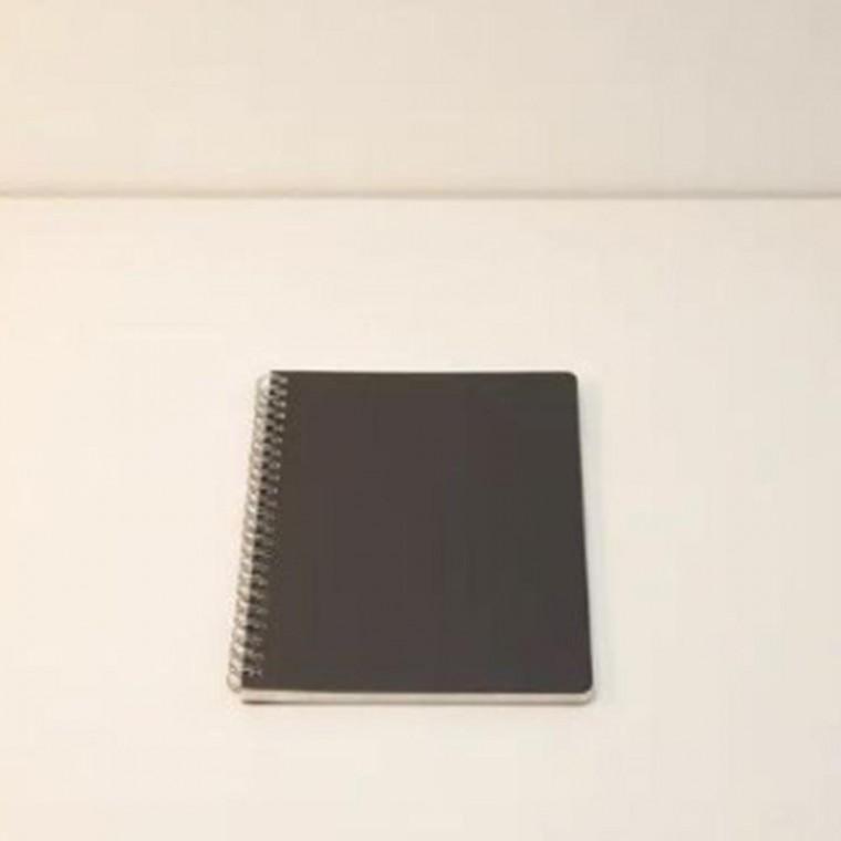 심플 크라프트지 A5 유선노트 블랙 줄공책 학습지 노트