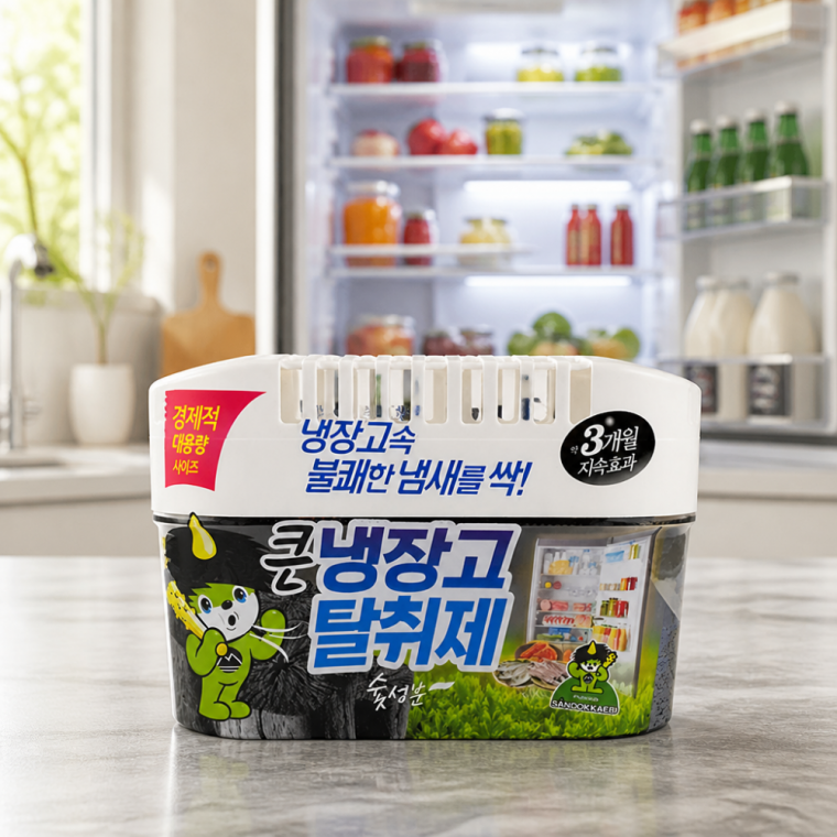대용량 냉장고 악취제거제 숯 420G