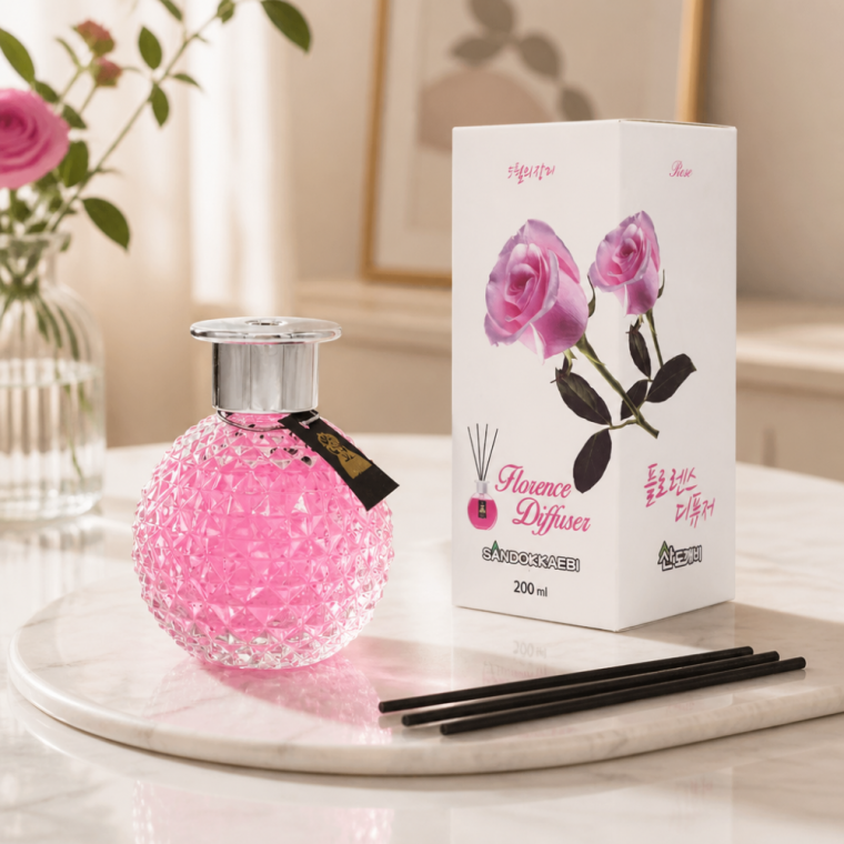 플로렌스 실내 방향제 로즈 200ml 6778