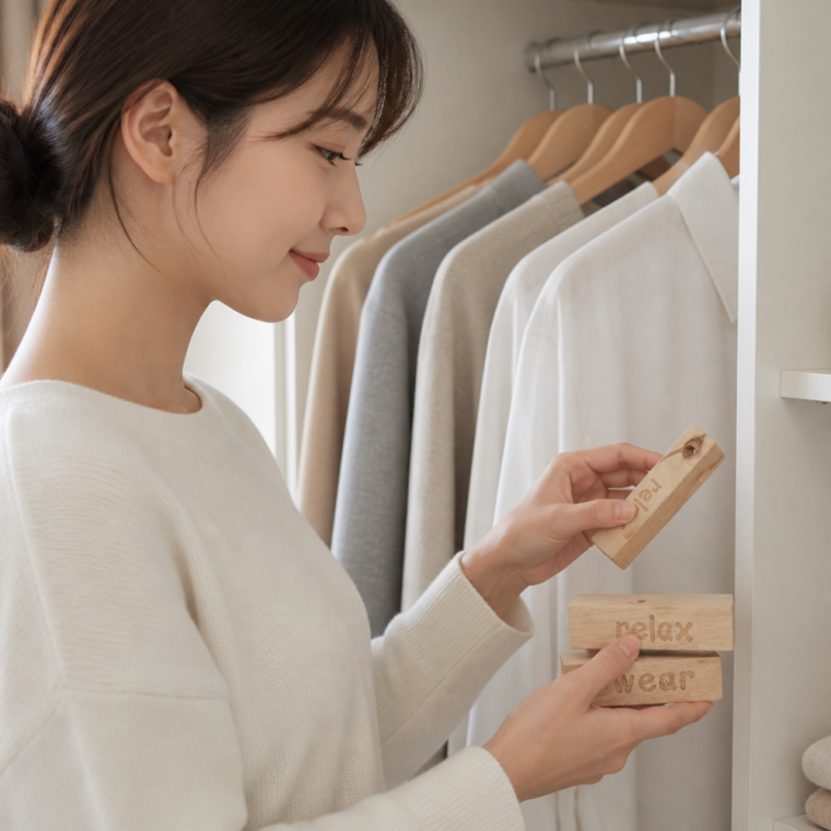 향나무 우드 스틱 방향제 차 안 옷장 신발장 탈취제