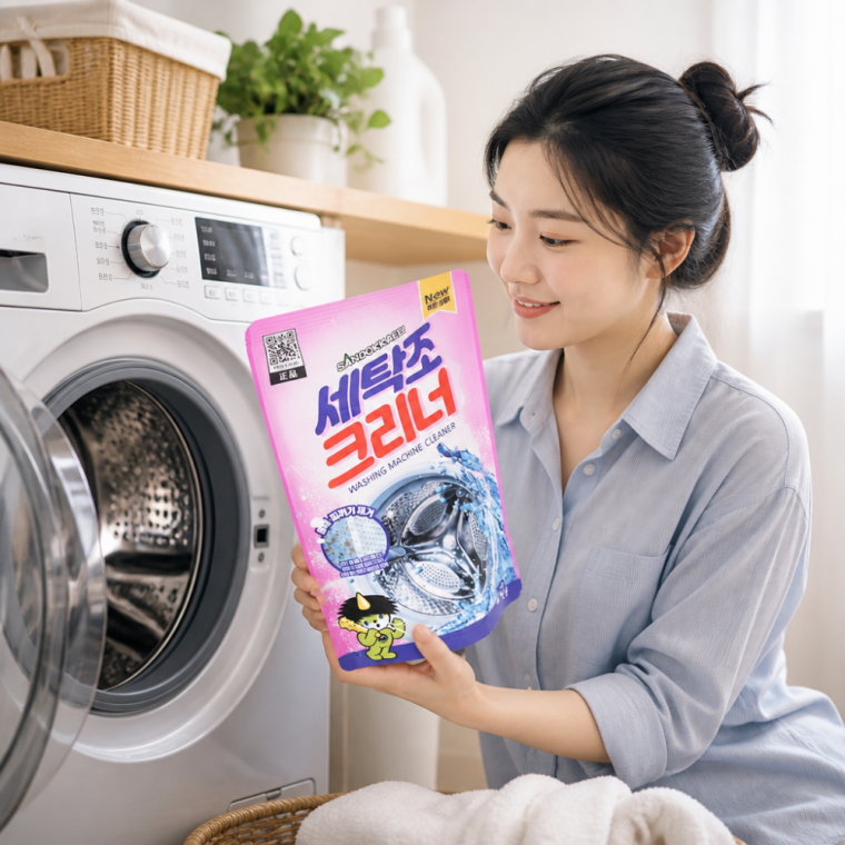 세탁조 클리너 일반 드럼 겸용 세탁기 물때 찌든때 제거제