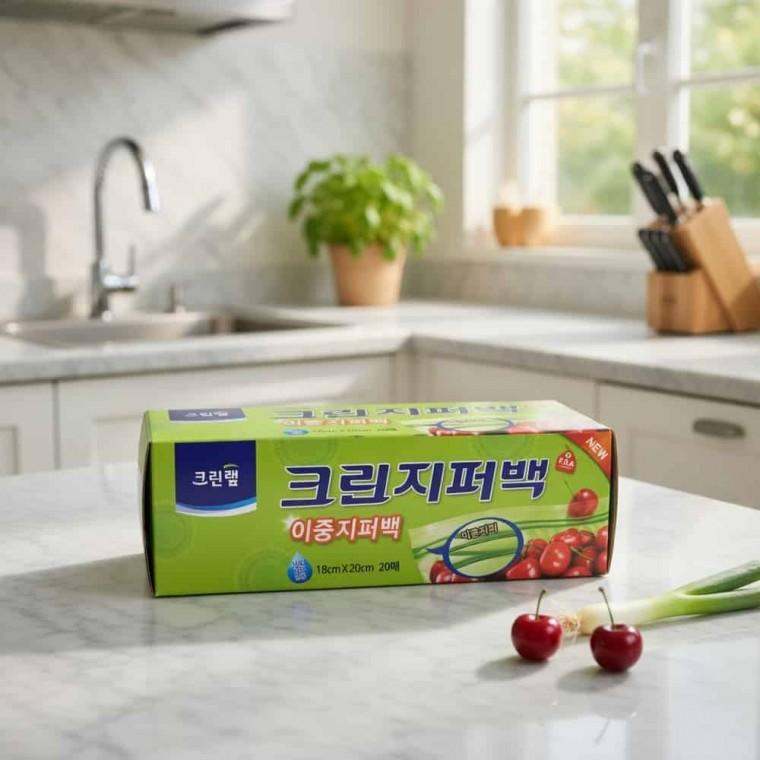 이중지퍼백 위생백 포장지퍼백 포장비닐봉투