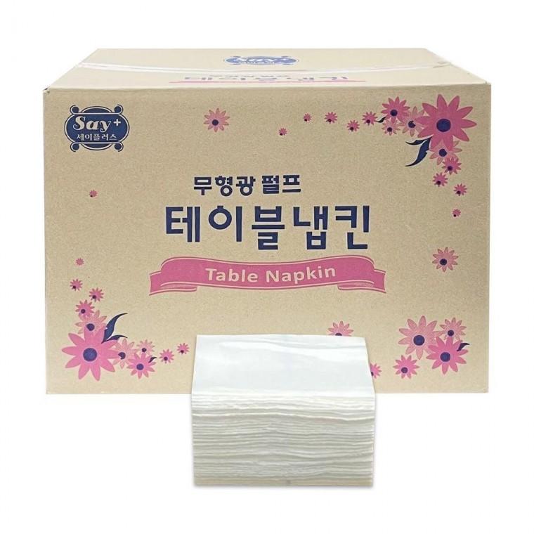 세이 플러스 무형광 테이블 냅킨 70매 밴드 4200매 -O